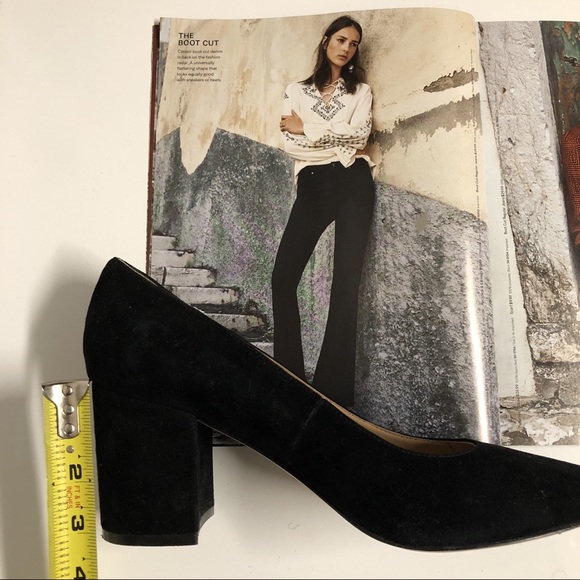 Pour la Victoire "Val" pumps in black suede - Picture 7 of 8